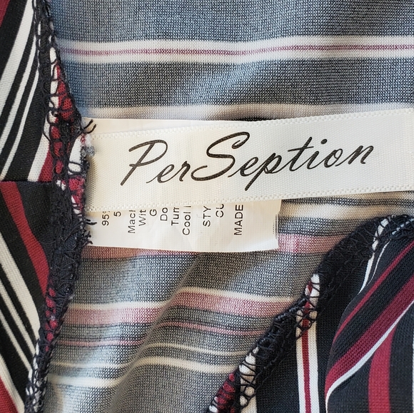 SENT TO THREDUP...3/4 Sleeve Blouse, (Per Seption) - Picture 3 of 4